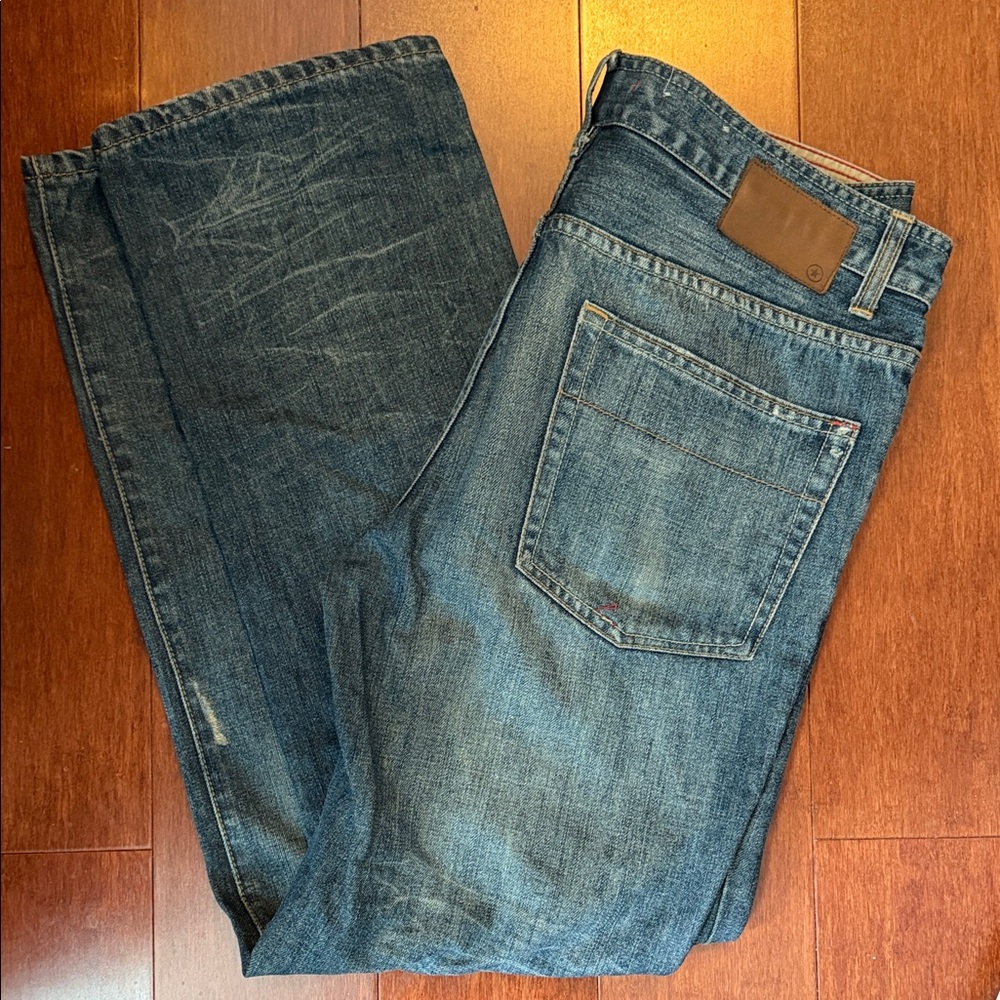 Converse Men's Straight Blue Jeans 34z30